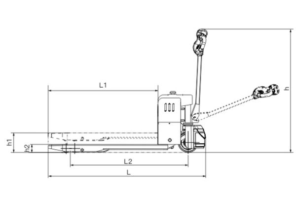 Electric Pallet Truck, KX-QDCX15