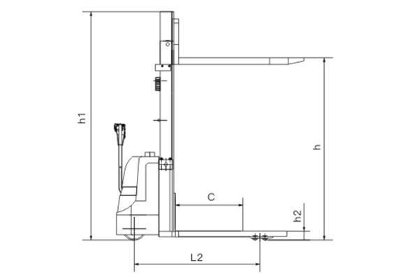 Walkie Stacker (Light Duty), KX-CDD-B