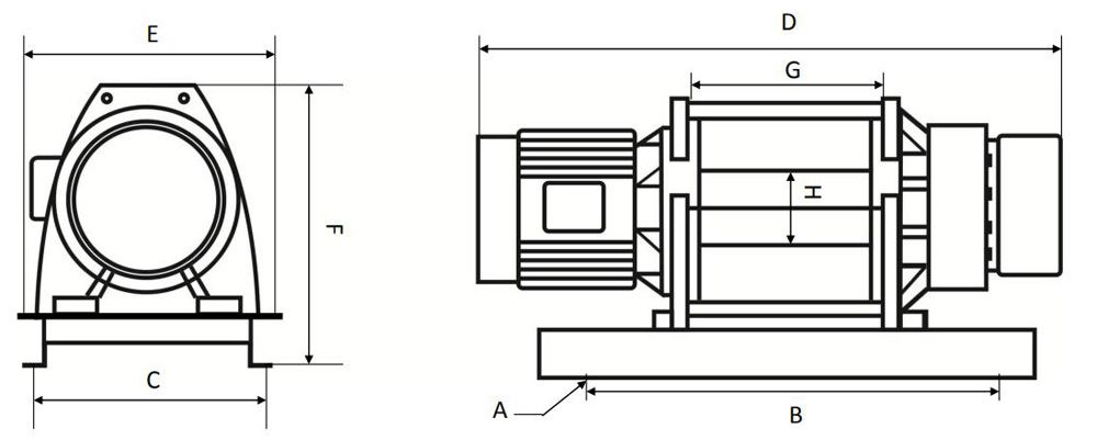 2000-3500KG Electric Windlass